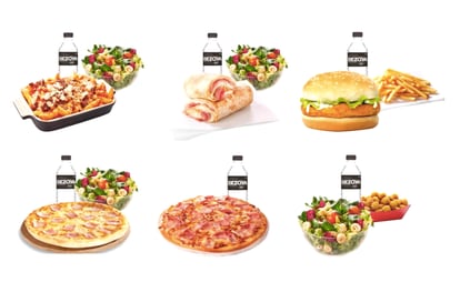 Los menús que Telepizza reparte a los niños cuyas familias reciben la Renta Mínima de Inserción.