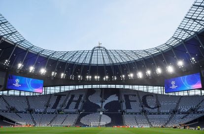 Imagen de archivo del interior del estadio del Tottenham Hotspur.