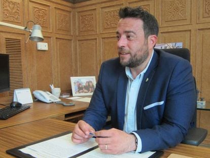 El alcalde de Badalona y candidato a la reelección, Álex Pastor (PSC).
