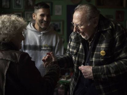 Enric Pons, en su domicilio de Barcelona. 