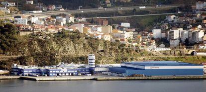 Factor&iacute;a del grupo Pescanova en la R&iacute;a de Vigo