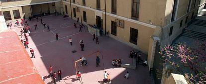Patio del colegio de San Ildefonso de Madrid.