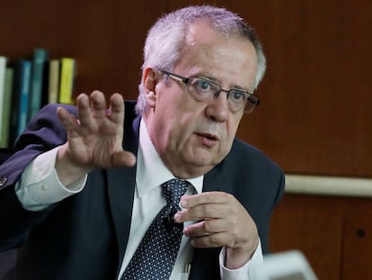 El exsecretario de Hacienda de México Carlos Urzúa en una imagen de 2018.