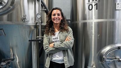 Vicky di Pau crea cervezas en La Quince.