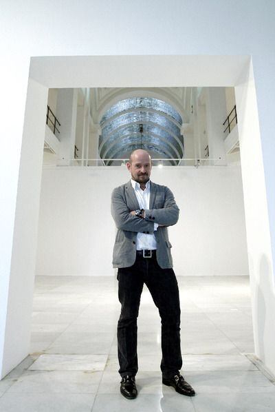 Javier Urroz, director de Arco, ayer en la galería Alcalá 31 de Madrid.