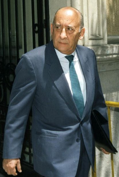 El exdirector del CESID, Emilio Alonso Manglano, en una foto de archivo.