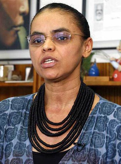 Marina Silva, durante una entrevista en 2007.