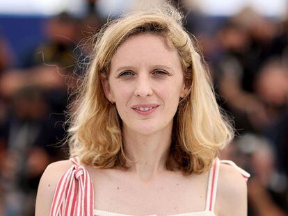 La directora francesa Mia Hansen-Løve, en el Festival de Cannes de 2021.