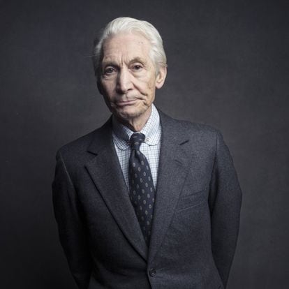 Charlie Watts of the Rolling Stones poses for a portrait on Nov. 14, 2016, in New York. Watts' publicist, Bernard Doherty, said Watts passed away peacefully in a London hospital surrounded by his family on Tuesday, Aug. 24, 2021. He was 80. 