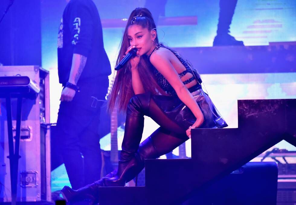 Ariana Grande, durante una actuación en junio de 2018.