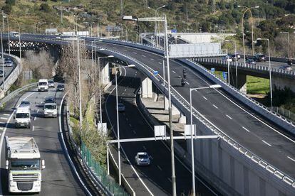 Imagen de hoy del carril Bus-VAO.