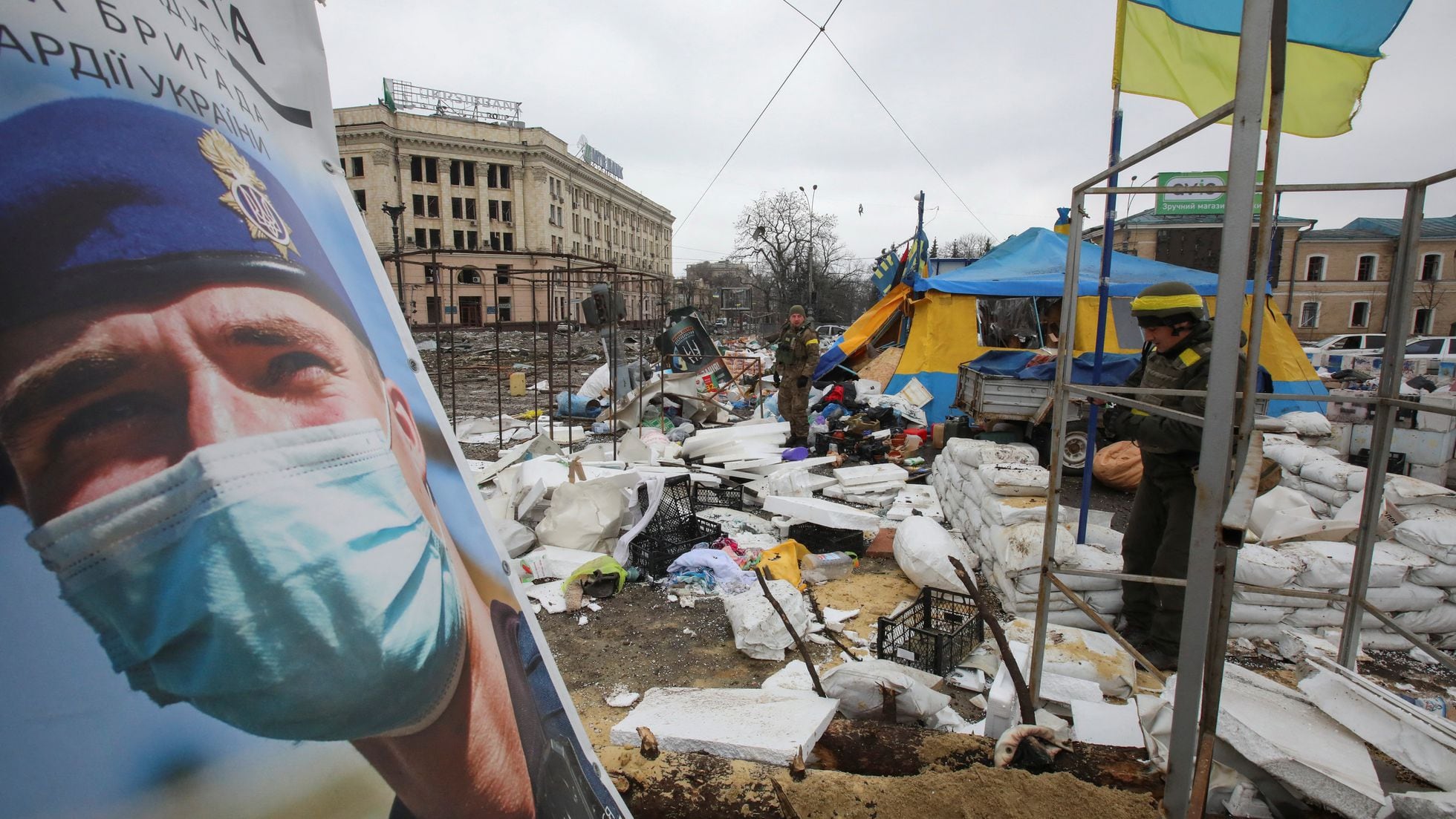 Rusia bombardea torre de televisión de Kiev y deja 5 muertos
