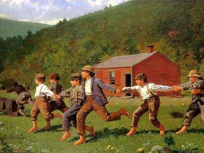 'Snap the whip', de Winslow Homer.