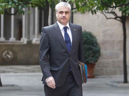 Germ&agrave; Gord&oacute;, consejero de Justicia de la Administraci&oacute;n catalana.