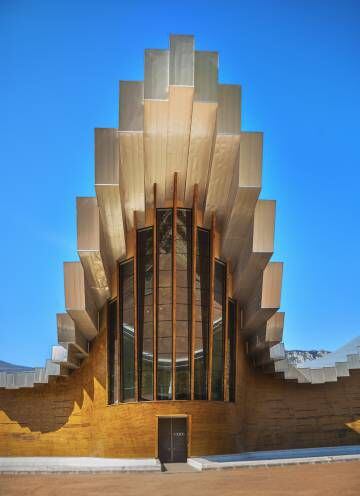 La bodega Ysios, en Laguardia, un proyecto del arquitecto Santiago Calatrava.