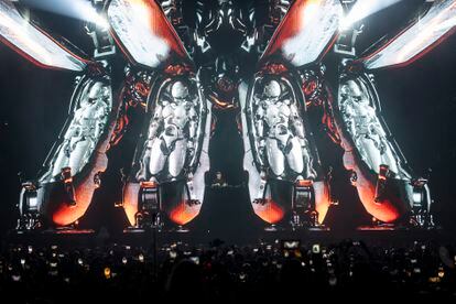 Performance by Eric Prydz, this Saturday at Sónar held in Barcelona. 