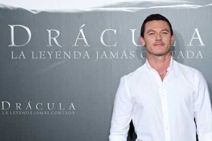 Luke Evans, en Madrid el pasado martes.