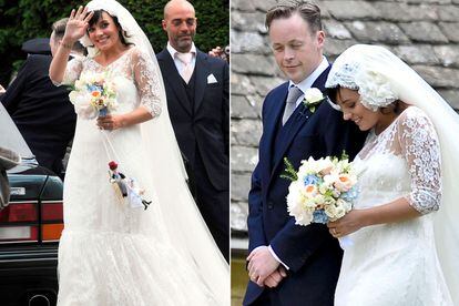 Casarse con un Chanel Alta Costura es un sueño que Lily Allen sí pudo hacer realidad en su boda.