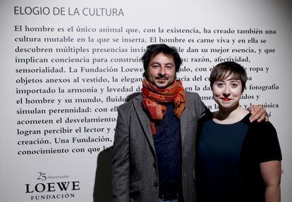  Antonio Lucas junto a Elena Medel.