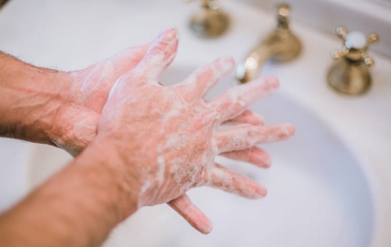 One of the things you can do to stay healthy during the coronavirus outbreak is to wash your hands often.