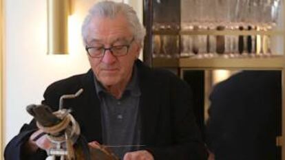 Robert de Niro, en el Mandarin Oriental Ritz, el 1 de marzo.