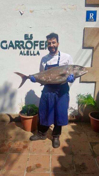 Luca Marongiu, cocinero y socio de Els Garrofers,