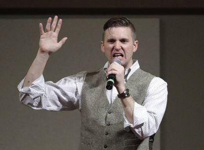 Richard Spencer en Texas en diciembre de 2016. 