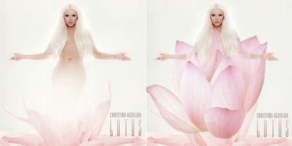 Christina Aguilera – Lotus (2012)

La flor de loto que inspira el quinto álbum de la intérprete de Beautiful necesitó de muchas más hojas en su versión oriental.