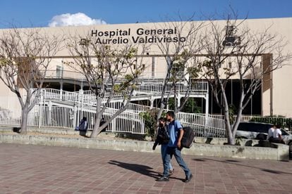 El Hospital General Doctor Aurelio Valdivieso en Oaxaca; donde fueron internados los menores mordidos por un murciélago.