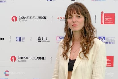 La directora Delphine Girard, hace tres semanas en el festival de Venecia.