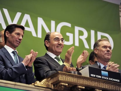 En el centro de la imagen, José Ignacio Sánchez Galán, presidente de Iberdrola.