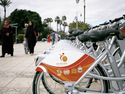 Medina Bike, el primer servicio de bicicletas p&uacute;blicas instalado en una ciudad africana, opera en Marrakech desde el pasado mes de noviembre.