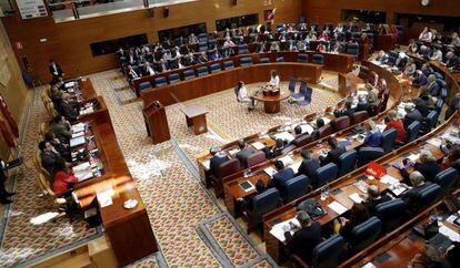La Asamblea, durante una sesi&oacute;n plenaria celebrada esta legislatura.
