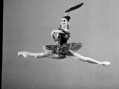 Elisabetta Terabust, durante una representaci&oacute;n de &#039;Don Quijote&#039; en el Teatro Alla Scala de Mil&aacute;n. 