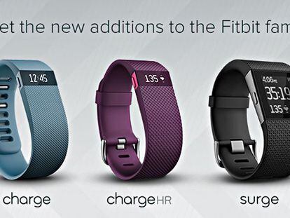 Fitbit presenta el smartwatch Surge y dos pulseras inteligentes llamadas Charge