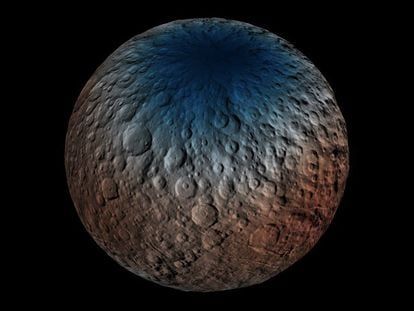 Nuevas imágenes de Ceres, el planeta enano, desveladas por la NASA.