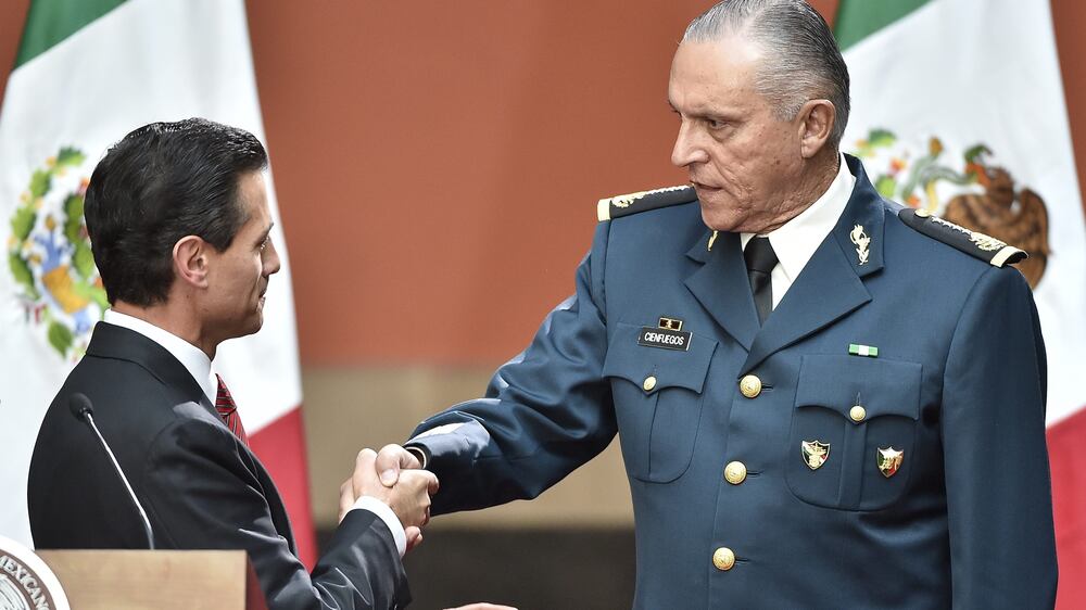 General Salvador Cienfuegos Asks The Judge For Time To Negotiate With The United States Attorney Pledge Times