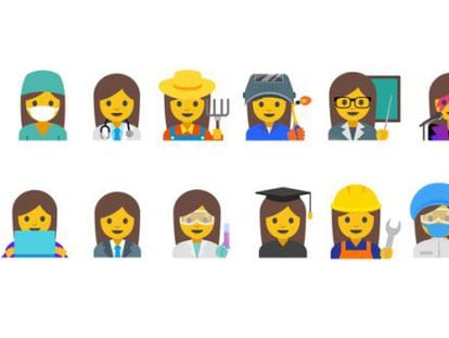 Google propone 13 nuevos emoticonos que representen a la mujer