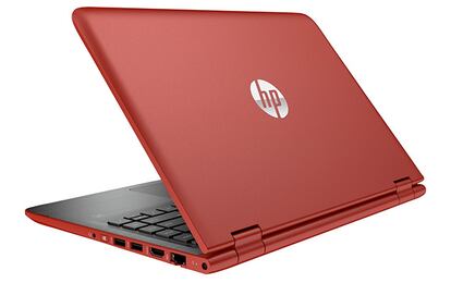 El Hp Pavillion X360 está disponible en azul, rojo o verde