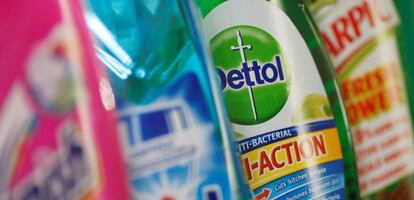Línea de productos de Reckitt, propietaria de Durex.