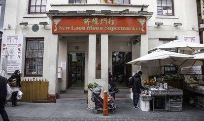 Barrio de Chinatown, en Londres.