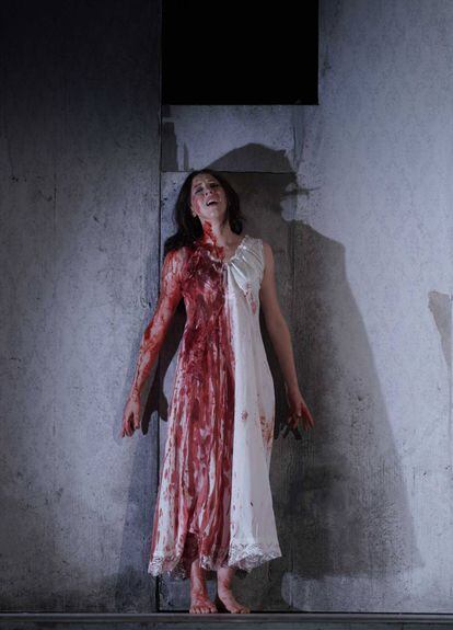 Lisette Oropesa, en la famosa 'Escena de la locura' del tercer acto de 'Lucia di Lammermoor'.