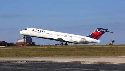 Un avión de Delta Airlines, en una imagen de archivo.