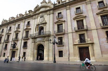 La sede del Tribunal Superior de Justicia de la Comunidad Valenciana. 