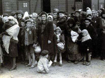 Fotograma del programa de Televisión Española, 'Auschwitz. Los nazis y la solución final'.