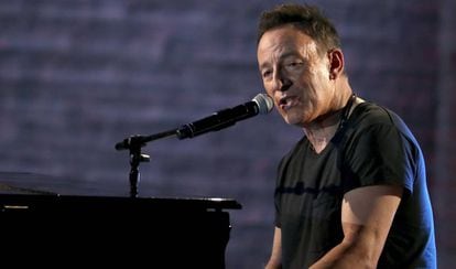 Bruce Springsteen, en los premios Tony, celebrados en junio de 2018 en Nueva York.