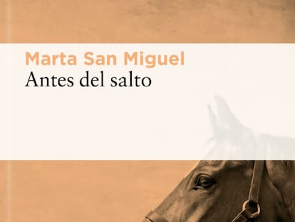 Portada 'Antes del salto', novela de Marta San Miguel.