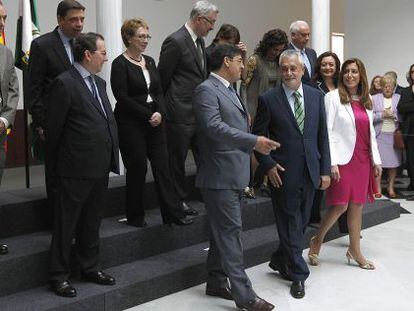 Toma de posesi&oacute;n del Gobierno andaluz el pasado mayo.