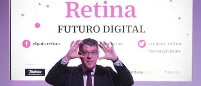 &Aacute;lvaro Nadal, minsitro de Agenda Digital, en el foro El Pa&iacute;s Retina.