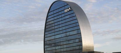 SEde operativa de BBVA en Madrid, en Las Tablas. Edificio La Vela